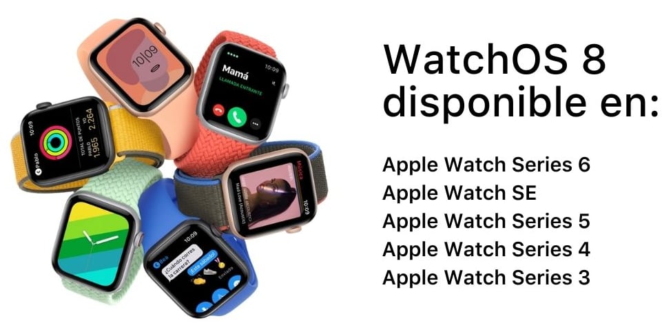 Con qué iPhone es compatible el Apple Watch