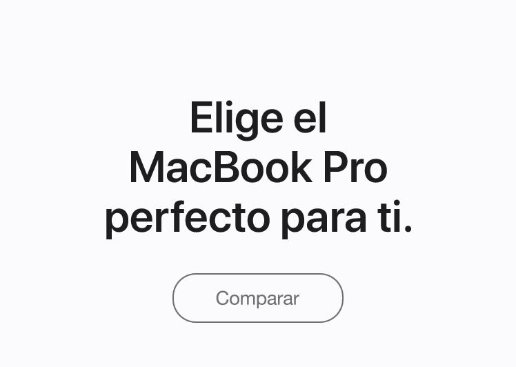 Elige el MacBook Pro perfecto para ti