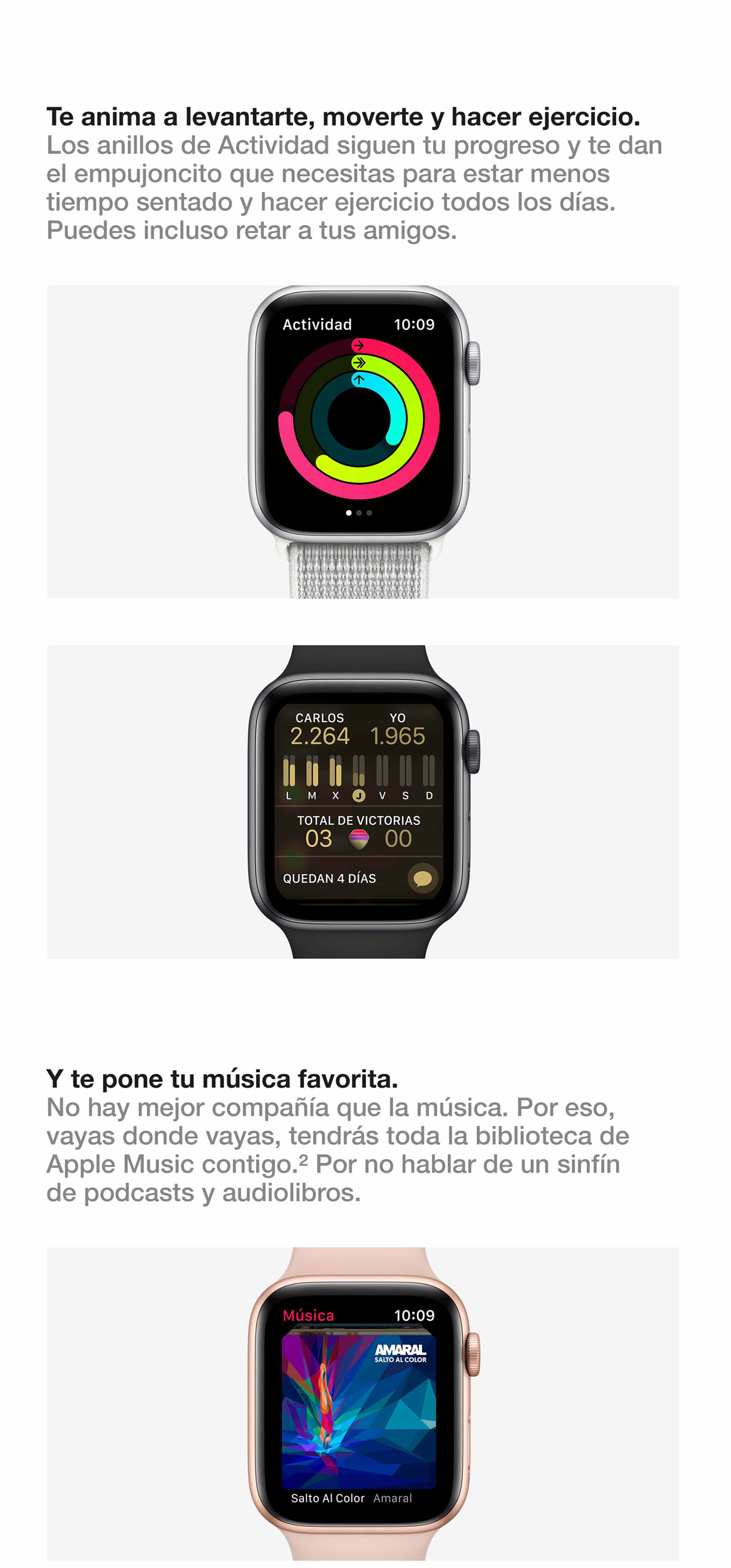 Colores Apple Watch Series 5